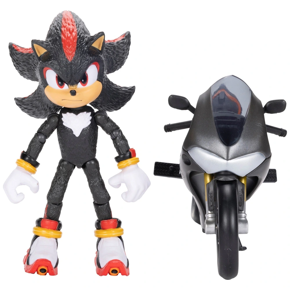Sonic The Hedgehog 3 Aksiyon Figürü Shadow Motosikletli 12 Cm
