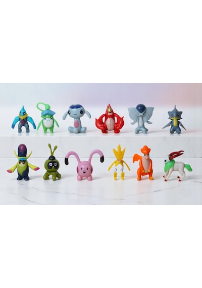 Pokemon Go Plus Anime Versiyon Pikachu 12li Aksiyon Figür Oyuncak Oyun Koleksiyon Seti 57936 Pokemon