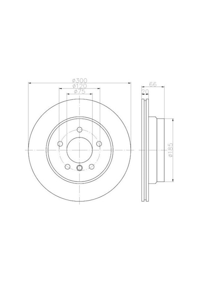 Bosch 0986479263 Fren Diski Arka Bmw E87 E90 E84 34216764653