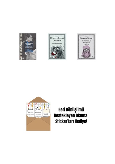 Kuyrukluyıldız Altında Bir İzdivaç Cep Boy + Tebessüm-i Elem + Nimetşinas - Toraman + Okuma Sticker'ları