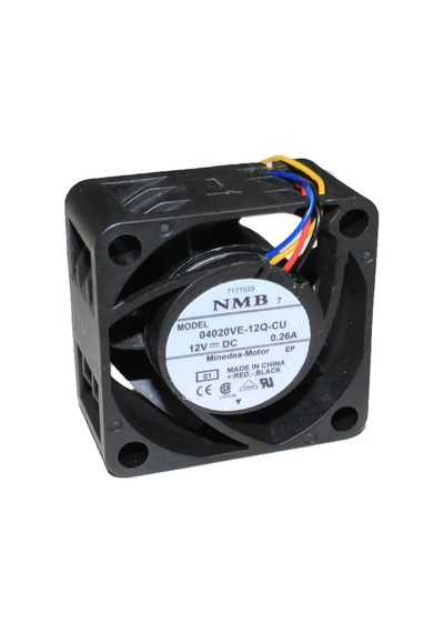Nmb 04020ve-12q-cu Dc Soğutma Fanı 12v Dc 40x40x20 Mm - Rulmanlı Aksiyel Fan