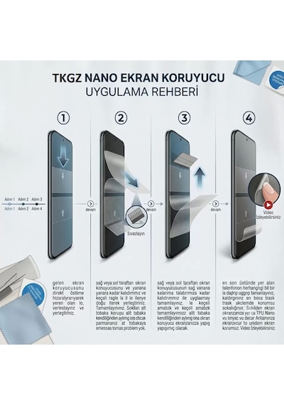 One Plus 15t Uyumlu Nano Ekran Koruyucu Ultra İnce Ekstra Dayanıklı Mat - Tkgz