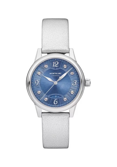 Montblanc Boheme Automatic Date 30 Mm Otomatik Saat 133306 Mavi