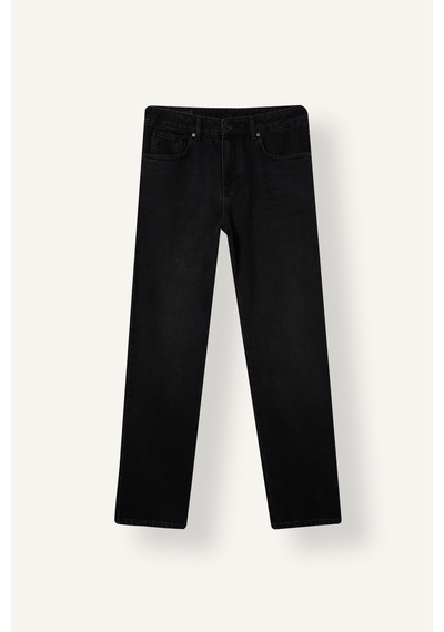 Defacto Straıght Fıt Normal Bel Boru Paça Jean Pantolon I9746ax26aunm40 Siyah-nm40