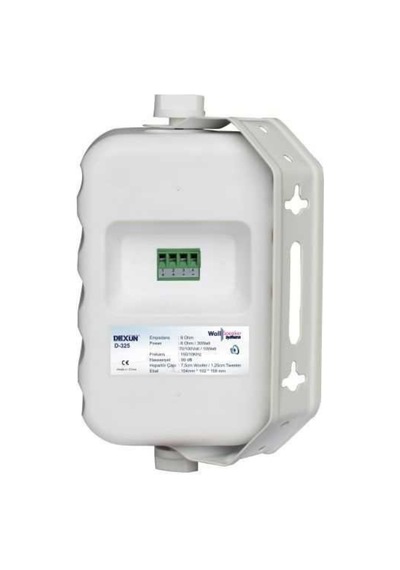 Dexun Sütun Hoparlör 30w Hat Trafolu 70/100v Duvar Tipi - 9039260193482
