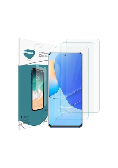 Microsonic Huawei Nova 9 Se Screen Protector Nano Glass Cam Ekran Koruyucu 3 Lü Paket