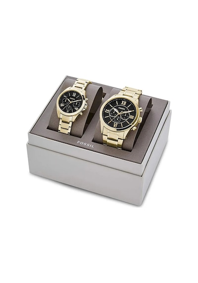 Fossil FBQ2400set Kadın Kol Saati Ve Erkek Kol Saati