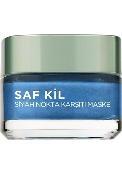 L'Oreal Paris Saf Kil Su Yosunu Özü Siyah Nokta Karşıtı Maske Peeling 50 ML