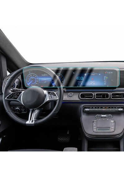 Mercedes Eqv Sürücü Bilgi Ve Navigasyon Uyumlu Nano Ekran Koruyucu 2025-2026 9H Nano Ekran Koruyucu