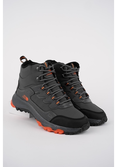 Muggo İzland Unisex Garantili Trekking Outdoor Bağcıklı Yandan Fermuarlı Kışlık Bot 001