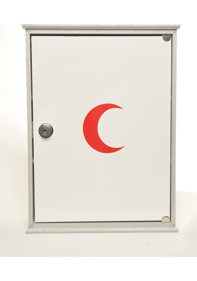 Ahşap Kilitli Ecza Dolabı