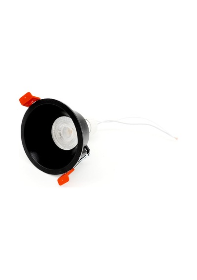 Sunlight Pliton Döküm Sıva Altı Siyah Led Armatür Gu10 Gün Işığı Siyah
