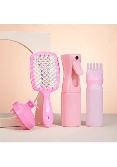 4'lü Mükemmel Saçlar İçin Bakım Seti Pembe
