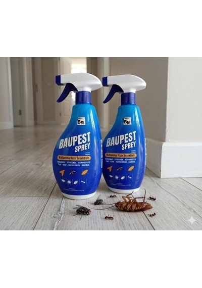 Bg Baupest Sprey 400 Ml X 2 Güçlü Karasinek,sivrisinek,hamam Böceği,pire, Kene, Tahtakurusu