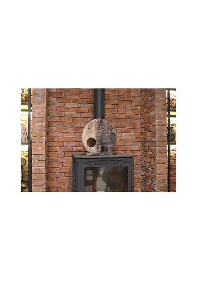 Ahşap Dekoratif Soyut Fil 40cm Fil Biblo