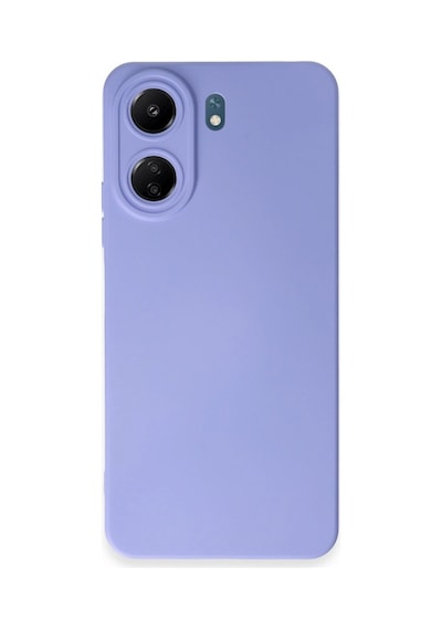 Redmi 13c Kılıf Nano İçi Kadife Silikon - Lila İtdark572