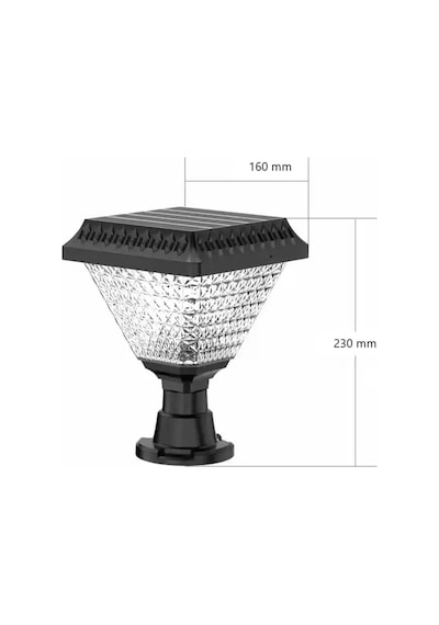 Cata 30 W Solar Kare Set Üstü Bahçe Ayd. Arm. - Beyaz 6500k