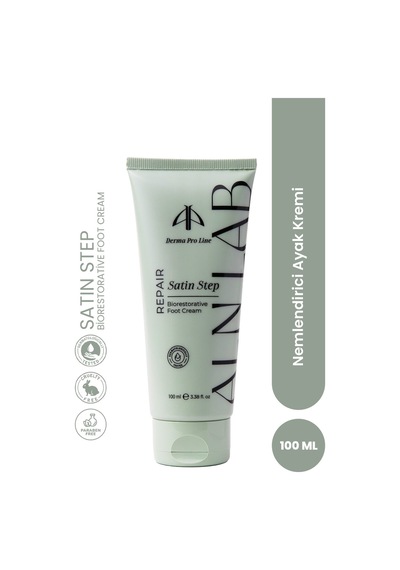 Aln Nab Satin Step Nemlendirici Ayak Kremi Çay Ağacı Yağı Çatlak Topuk Onarıcı Bakım 100 Ml