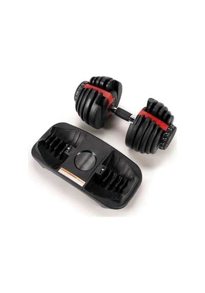 Ayarlanabilir Dambıl Ve Stand Seti 2 X 24 Kg Ayarlanabilir Mekanizmalı Dambıl + Dambıl Standı