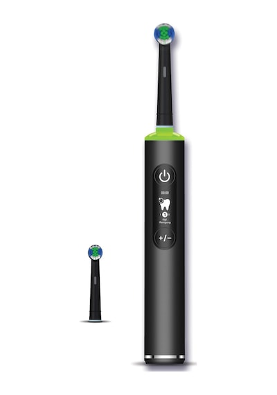 Kiwi Ktb-6540 Şarjlı Diş Fırçası 5 Farklı Mod & Lcd Ekran Siyah Şarjlı
