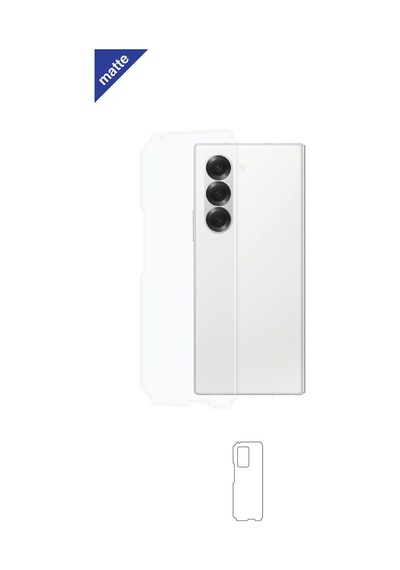 Samsung Galaxy Uyumlu Z Fold 6 Mat Arka Yan Koruyucu Film Ekran Koruyucu