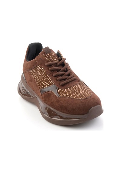 Bambi Kahve Kadın Sneaker K01228091572 Kahve