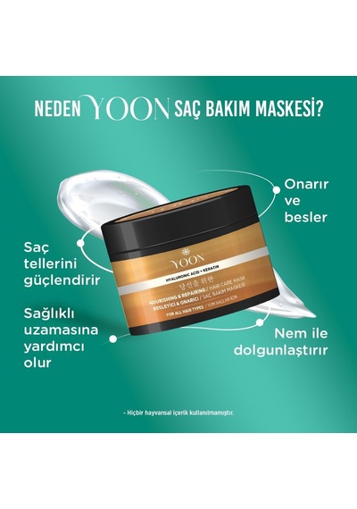 2'li Vegan Saç Spreyi & Saç Bakım Maskesi 250ml, Hyaluronik Asit, Keratin, Kolajen Ve B7 Biotinli İçerikli Kolay Tarama Ve Besleyici 2'li Saç Bakım Seti