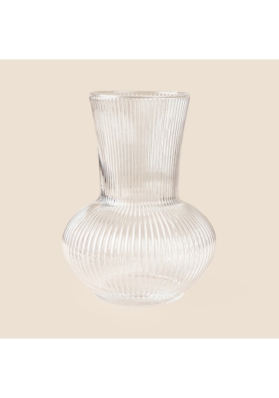 Deco Pure Vazo - Şeffaf Çok Renkli