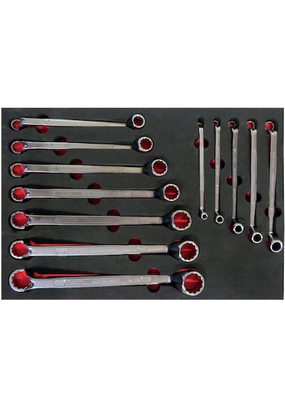 Brio Anahtar Yıldız Set 12 Parça 6X7-30X32 Sünger Yataklı