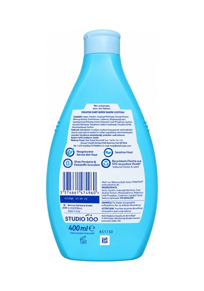 Penaten Baby Nemlendirici Bebek Bakim Losyonu 400 Ml