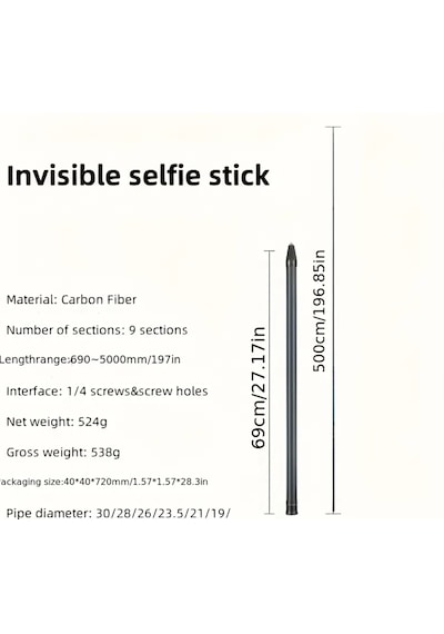 Görünmez Self Stick 5M