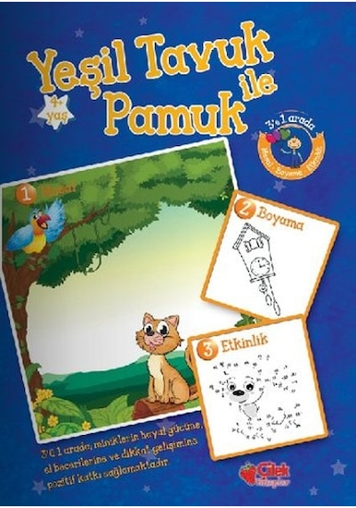 Yeşil Tavuk Pamuk - Büşra Kanoğlu - Çilek Kitaplar