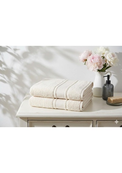Özdilek Colourıst Krem Banyo Havlusu 90 150