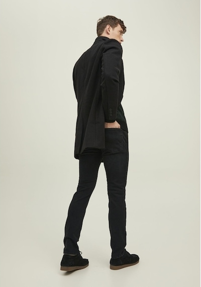 Jack & Jones Tim 789 Slim Fit Jean 12202099 Black Denim Siyah