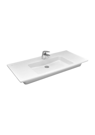 Serel Amadis Tezgah Üstü Etajerli Lavabo 100x46 Cm - 1646dus000 Diğer