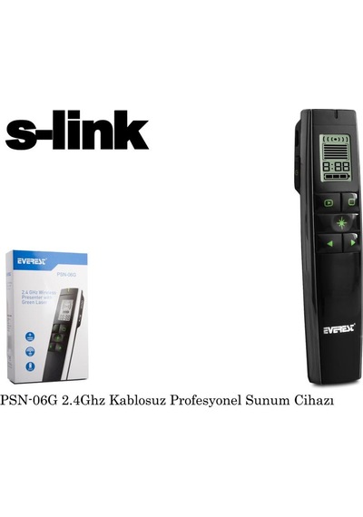 Everest Psn-06G 2.4Ghz Kablosuz Profesyonel Presenter