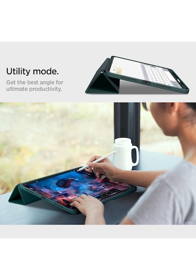 İpad Pro 13" 2025/2024 İle Uyumlu Kılıf Urban Fit Midnight Green - Acs07763