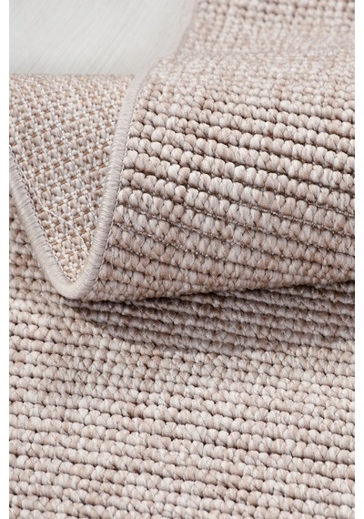Ecolle Modern Halı Dayanıklı, Yumuşak Dokulu, Dokuma Taban, Tozumaz Bej