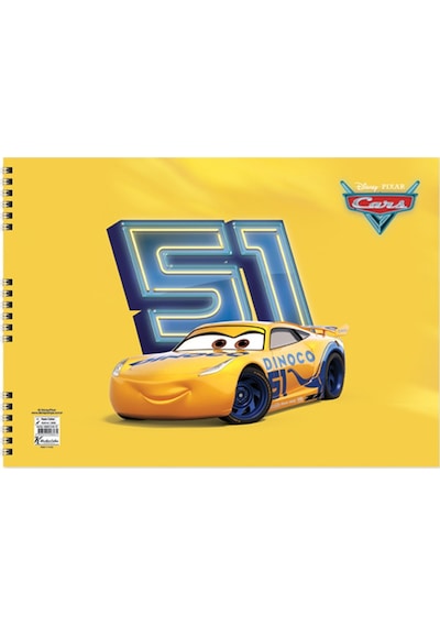 Cars 25x35 15 Yp.Resim Defteri 1 Adet
