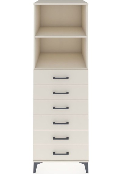 Kronos Dolap 2 Raflı 6 Çekmeceli 60x59x182 Aytaşı-aytaşı Aytaşı