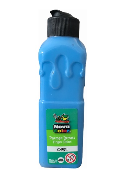 Nova Color Parmak Boyası Mavi 250 G Nc-443