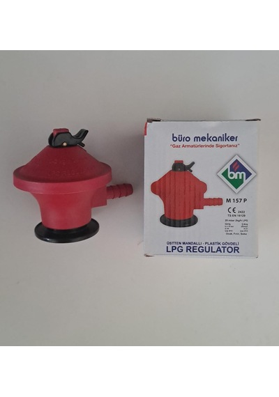 Büro Mekaniker Plastik Gövdeli Üstten Mandallı Lpg Dedantörü / Tüp Dedantörü