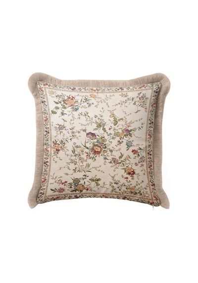Vintage Çiçek Motifli Saçaklı Yastık Kılıfı - Zarif Krem Klasik Country Bej Püsküllü Kırlent Kılıfı Ayışığı Mint Yeşili Vintage Çiçek Motifli Saçaklı Yastık Kılıfı - Zarif Krem Klasik Country Bej Püsküllü Kırlent Kılıfı Ayışığı Mint Yeşili
