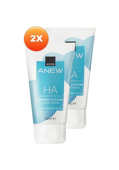 Avon Anew Hyalüronik Asit İçeren Dolgun Görünüm Veren Su Bazlı Krem 2 x 50 ML