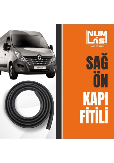 Renault Master Panelvan 2015-2017 Sağ Ön Kapı Fitili-a Kalite-numlas-nm4945