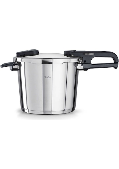 Fissler - Vitaquick Edition 6 Litre Düdüklü Tencere + Tava Set
