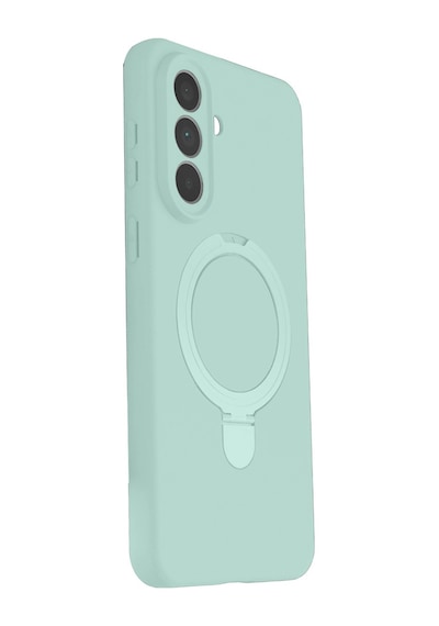 Samsung Uyumlu Galaxy A57 5g Regal Magsafe Standlı Kapak Su Yeşili
