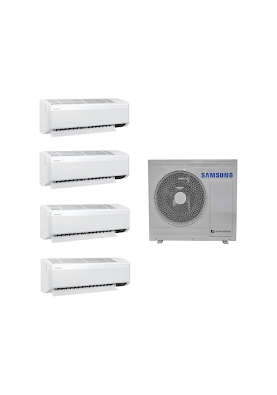 Samsung Wind Free Multi 1+4 Sistem AJ100TXJ5KH/EA 7+9+9+24 Btu 10 kW Dış Ünite