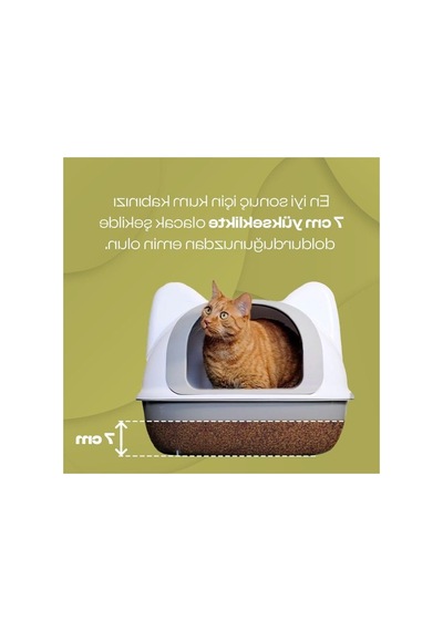 Organik Kedi Kumu, Topaklanan Özellik, 21 Lt, Doğa Dostu