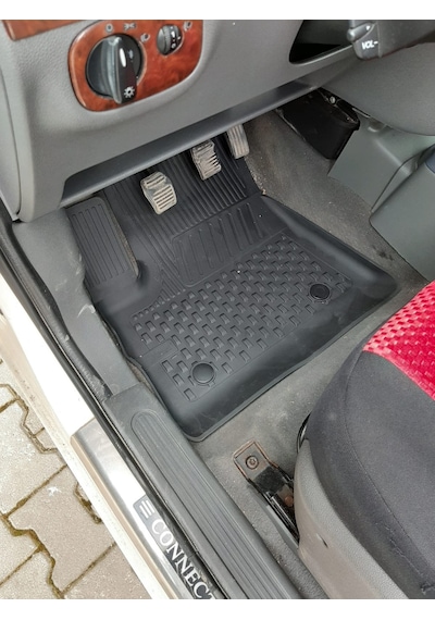Ford Connect 2002 - 2013 Sahler 4,5D Araca Özel Havuzlu Paspas